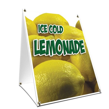 Signmission Lemonade1, 24 Inch x 18 Inch A-frame Yard Sign, Plastic Sign SBC-1824-Lemonade1
