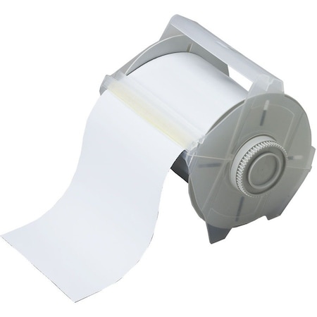 Brady Label Tape Cartridge, White, Labels/Roll: Continuous 76686
