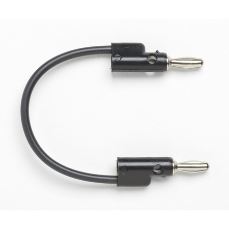 Pomona Electronics TestLeads, Black, 5000V, 18AWG, 57/8ft B-72-0