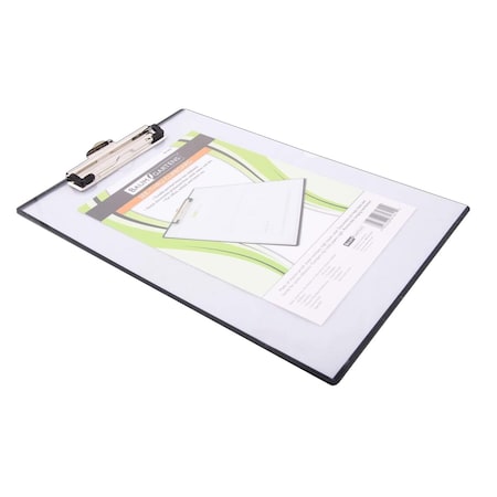 Mobile Ops Unbreakable Quick Reference Clipboard with Dry Eraseable Transparent Protective Cover, Clear TA1611