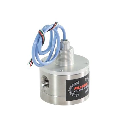 Fill-Rite Positive Displacement Flowmeter, 3/8 inSz TM03DSRSBXKA1BB