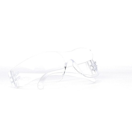 3M Virtua Safety Glasses, Uncoated, Frameless, Wraparound, Clear Lens 11228-00000-100