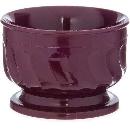 Dinex Insulated Bowl, 5 oz., Plastic Cranberry PK48 DX320061