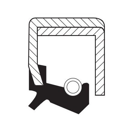Harwal Seals Steel Case Nitrile Shaft Seal 3.0004.500.438CDL