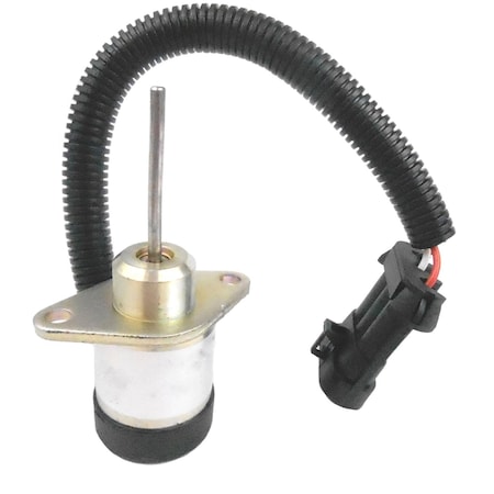 Loader Parts Source Fuel Shut Off Solenoid to Replace Bobcat OEM 6691498