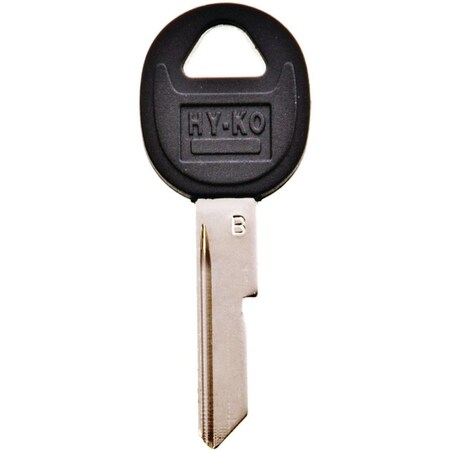 Hy-Ko Key Blank, Brass, Nickel 12005B49
