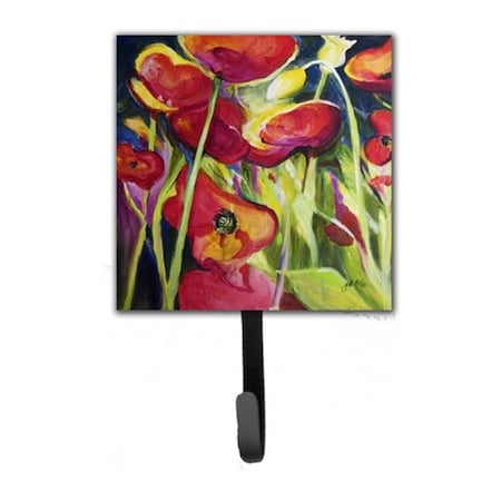 Carolines Treasures Poppies Leash and Key Holder JMK1269SH4