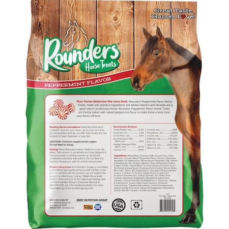 Kent Rounders 30 Oz. Peppermint Horse Treats 8084