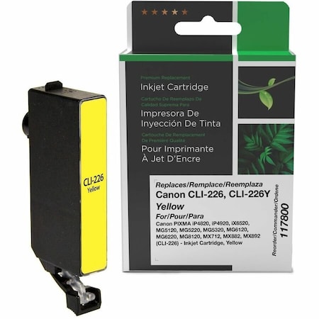 Clover Imaging Group Imaging Remanufactured Yellow Ink Cartridge 117800
