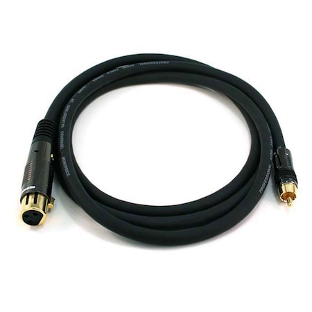 Monoprice Xlr F To Rca M Cable, 6 ft. 4785