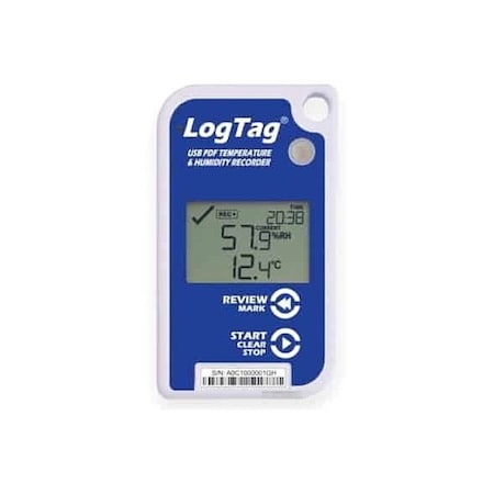 Logtag Data Logger, Dust Resistant, USB UHADO-16