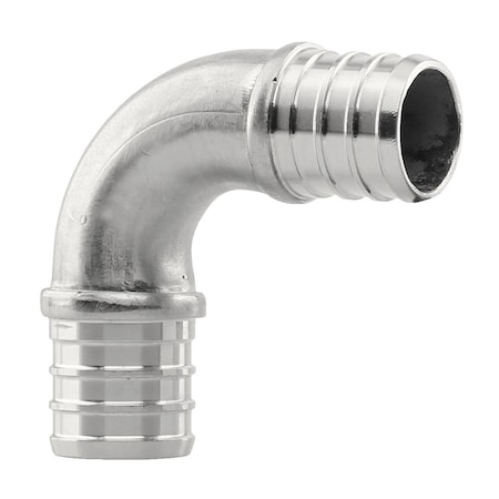 Boshart Industries 3/4 in. PEX X 3/4 in. D PEX Stainless Steel 90 Degree Elbow PE-PS-E07