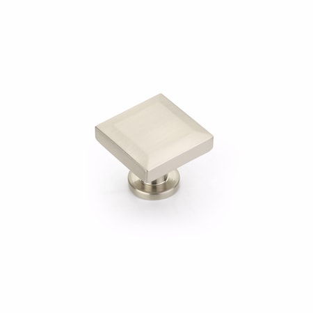 Schaub Heathrow 1-1/4in Cabinet Knob Brushed Nickel Finish 551-BN