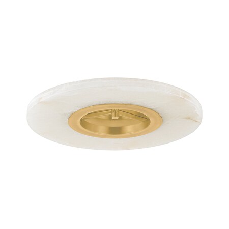 Hudson Valley Lighting Alto 24 in. Semi Flush Aged Brass 8024-AGB