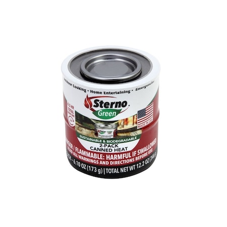 Sterno Canned Heat 6.96 Oz. Gel Chafing Fuel, Pair 20368