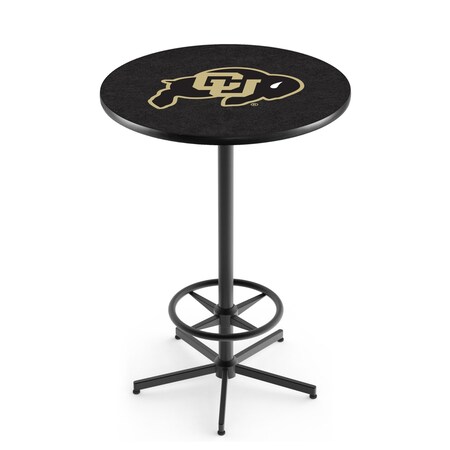 Holland Bar Stool Co 42" Black Colorado Pub Table L216B4236ColoUn