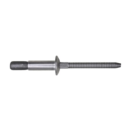 Auveco Ultra Grip Rivet 3/16in Diameter 1/16in-7/16in Grip Aluminum, 25PK 17422