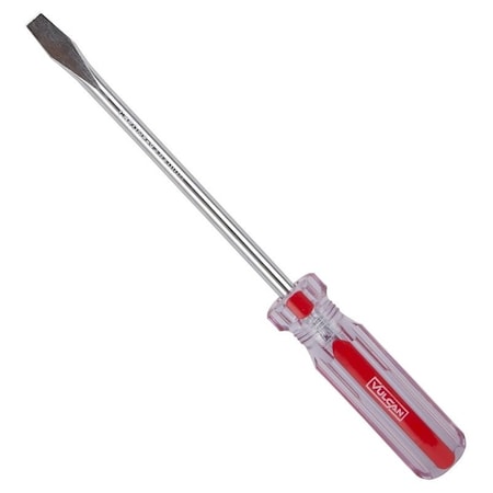 Vulcan Screwdriver, 5/16 in Drive, Slotted Drive, 9-3/4 in OAL, 6 in L Shank, Plastic Handle TB-SD05