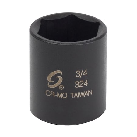 Sunex 3/8 in Drive 3/4 in Impact Socket 324