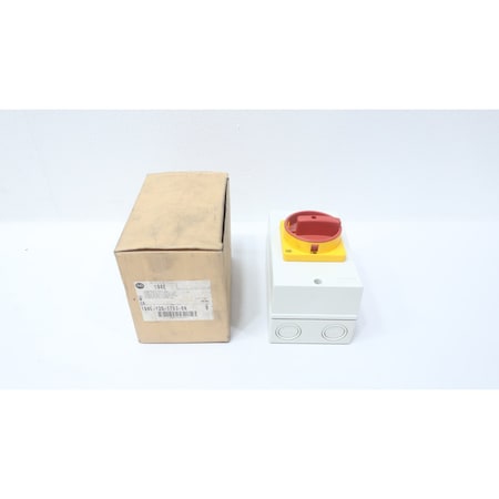 Allen Bradley FUSIBLE DISCONNECT SWITCH 690V-AC 25A AMP 194E-Y25-1753-6N