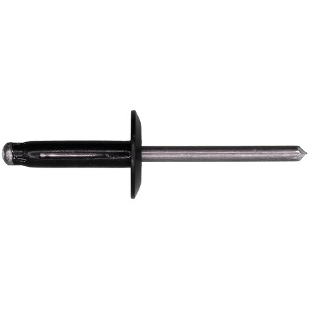 Auveco Specialty Rivet All Aluminum Black, 25PK 20741