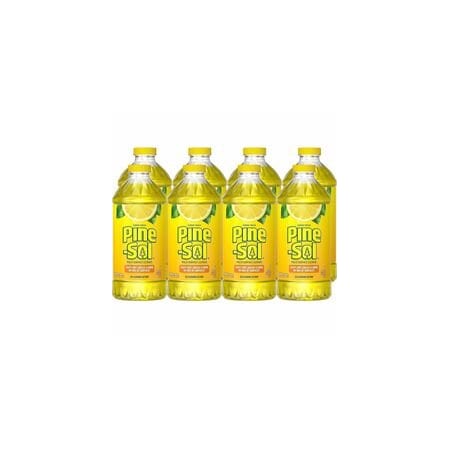 Pine-Sol Multi-Surface Cleaner - For Multi Surface - Concentrate - Liquid - 40 fl oz (1.3 quart) - Lemon, 8PK 60165