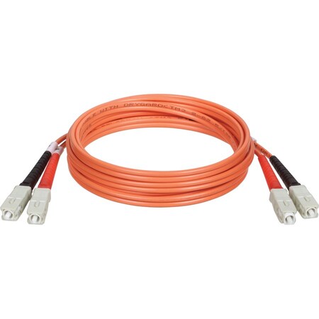 Eaton Tripp Lite Series Duplex Multimode 62.5/125 Fiber Patch Cable SC/SC, 0.3M 1 ft. N306-001