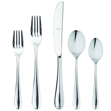 Mepra Natura Flatware Set - 20 Pieces - Stainless Steel 103422020
