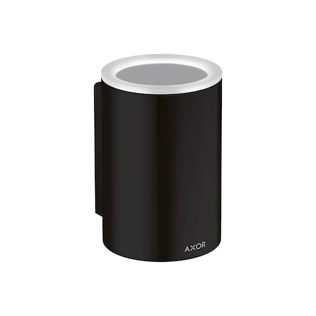 Axor Universal Circular Toothbrush Tumbler in Matte Black 42804670