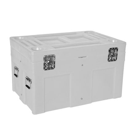 Myton Industries Bulk Ship Container, 15 cubic ft., 850lbs., capacity, WHT SC-4534-1 WHITE