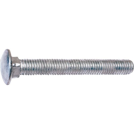 Midwest Fastener 0 Carriage Bolt, 3816 in Thread, NC Thread, 3 in OAL, 2 Grade 5505