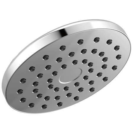 Delta Universal Showering Components Pivotpro Raincan Shower Head In Lumicoat Chrome 52101-PR25