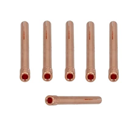 Star Tech Weld TIG Collets Tig Torch Collets 5/32in for Tig Torches 17, 18, 26, 5PK 54N20