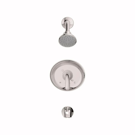 American Standard Cadet 1-Handle Chrome Tub and Shower Trim Kit 1130130000