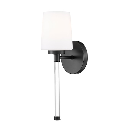 Z-Lite Henri Matte Black 1 Light Wall Sconce 7700-1S-MB