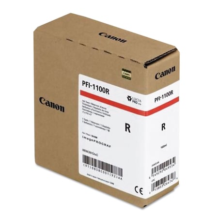 Canon Ink (PFI-1100), Red 0858C001AA