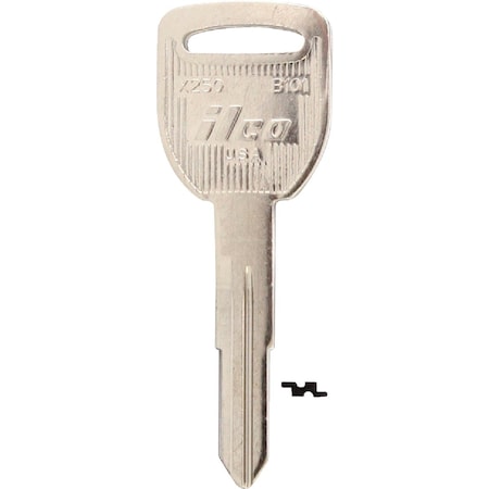 Ilco Honda Nickel Plated Automotive Key B101 / X250, 10PK IAF00007092