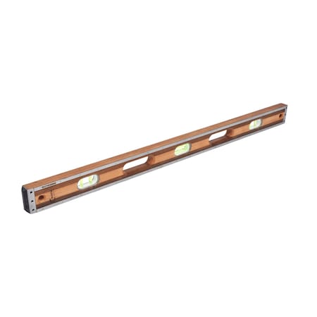 Marshalltown Crick Mason Level, 36in Length, Green Vial Color with Cushioned Rubber Ends 36CLEVGRB