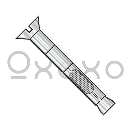 Oxoxo 3/8X4 Flat Head Sleeve Anchor Combination Drive 18 8 Stainless Steel, 50PK 284172
