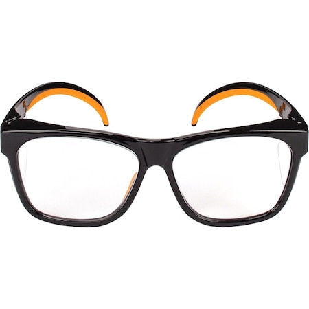 Kleenguard Maverick(TM), Safety Glasses, Anti-Fog, Clear Lens, Black/Clear Frame, Full-Frame 49301