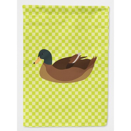 Carolines Treasures Khaki Campbell Duck Green Flag Garden Size BB7692GF