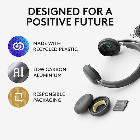 Logitech Zone 950 Wireless Hdst Grpht 981001317