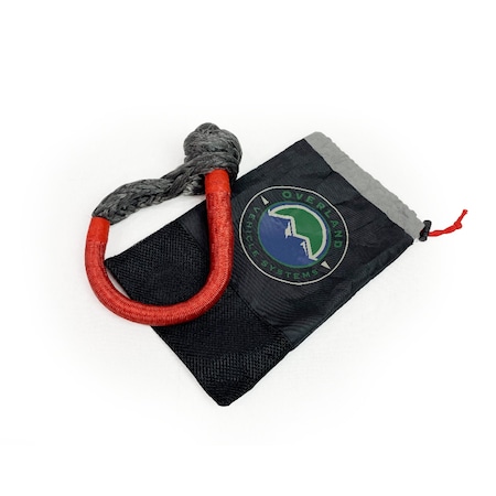 Overland Vcl Shackle, 7/16 Inch Diameter Rope With 6.5 Inch Diameter Loop; Rated To 44,000 Pounds; With Abrasive 19129903