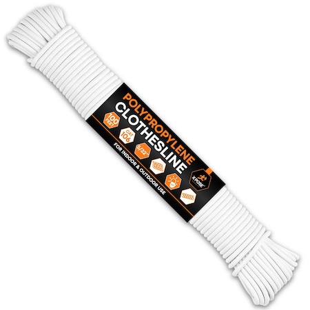 Xpose Safety Plastic Clothes Line 5/32inx100ft PCL532-100-X