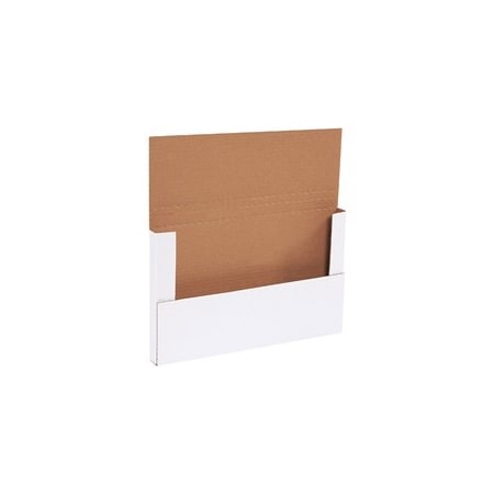 Bubblefast 50-14 1/8 x 8 5/8 x 1'' White Easy-Fold Mailers, 50PK BFM1491