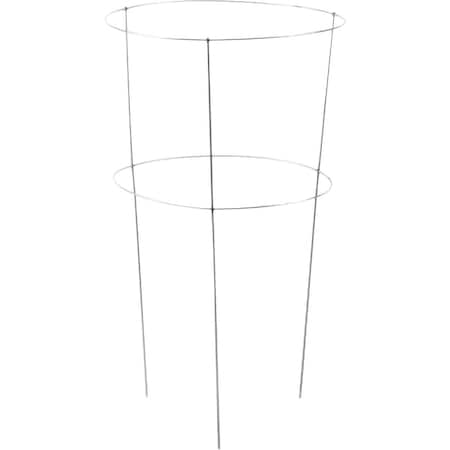 Panacea 30'' Galvanized Wire Double Peony Ring 89719