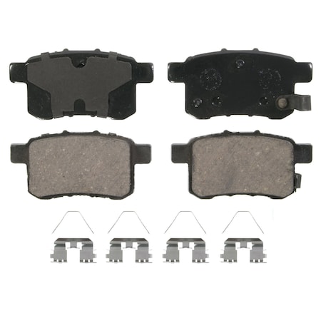Wagner Brake QuickStop Rear Disc Brake Pad Set Ceramic,  ZD1451