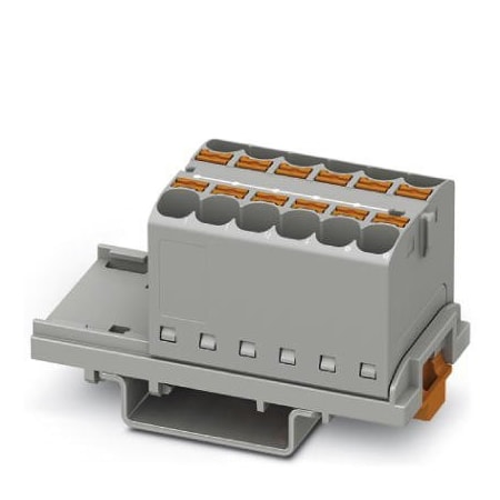 Phoenix Contact PTFIX 12X4-NS35 GY Distribution block 3273548