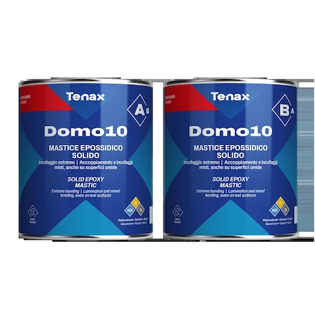 Tenax Domo 10 (1 + 1 Liter) Two-Part Knife-Grade Epoxy. Designed for All Types of Stone. Designed for a P TD10-1