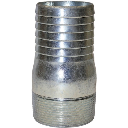 Merrill 1-1/2'' Insert x 1-1/2'' MIP Threaded Galvanized Adapter SMA150